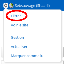 Filtrer par flux